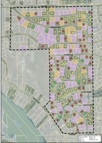 Hidden Hills Aspenwood PFAS AOI Map