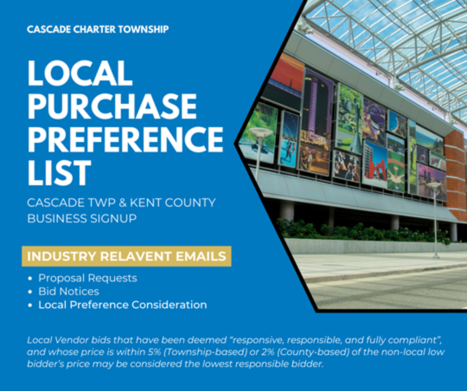 Local Business Preference List